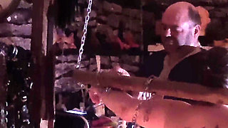 Part 2:- Lanista Bear and Domina Satana wax and heat play.