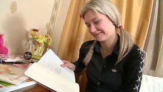 Jasmine 18yo Teen Gets Her First Anal Creampie from Older Man Markus Dupree