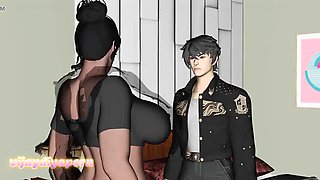 Hindi Sex Full Video: VijayDiyaPorn Hardcore Threesome with Big Ass Mom