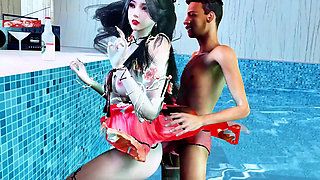 Bigboobs Bigtits Guardian of Virtual Desires - 3D Animation Hentai