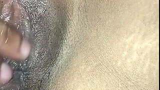 Young Indian Stepsister Anju1355 Rubbing Tight Pussy and Fucking Rough at Night - Full HD Video