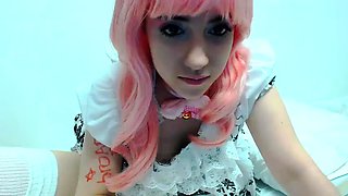Emo Teen Becka Solo Webcam Masturbation Porn