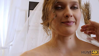 HUNT4K For cash mature guy gets the opportunity to fuck pretty bride
