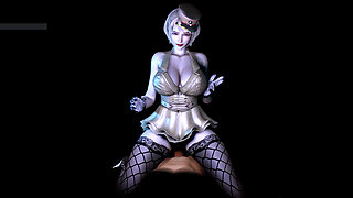 The Eternal Goddess of Virtual Temptation - 3D Animation Hentai