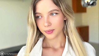 Anastangel - Cum on Nude Pics of my Hot Student-neighbor and then Gave a Huge Cumshot on her Face - Uniform