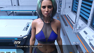 Stranded in Space - Hard Talk with Femdom Military Girl
