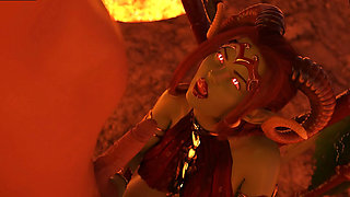 Demon Sucks Cock While Watching His Ex -the Spellbook Ntr 20 Animated Porn Gameplay