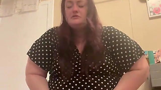 PAWG BBW Clogs the Toilet Due to Holding Everything for Hours: with Lots of Farts and the Sound of Her Using the Restroom or Bat