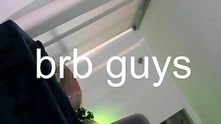 Ebony tranny Brii jerks her black boner in solo masturbation