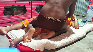 My old bhabhi and me enjoy