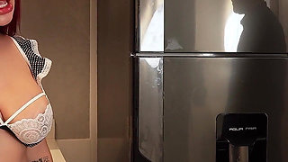 First Day of Work as an Employee and We Ended up Fucking in the Kitchen with My Agricultural Boss